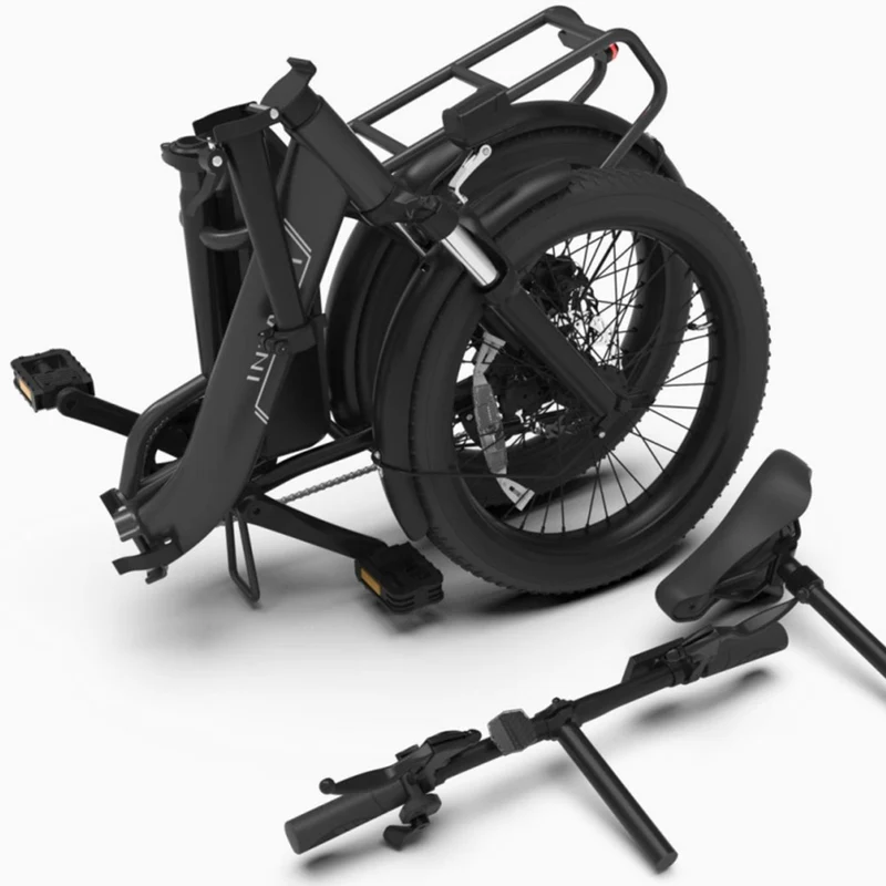 INVANTI TIDE2 Folding Step-Thru Electric Bike Combo