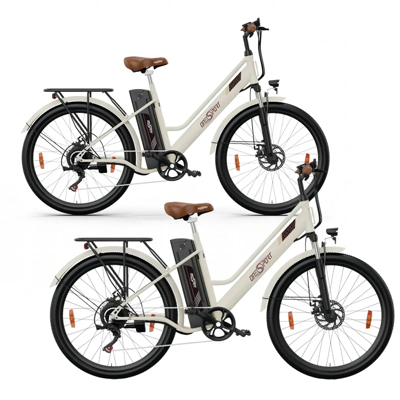 ONESPORT OT18-3 Step-Thru Electric Bike Combo
