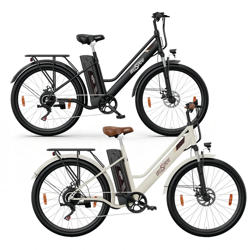 ONESPORT OT18-3 Step-Thru Electric Bike Combo