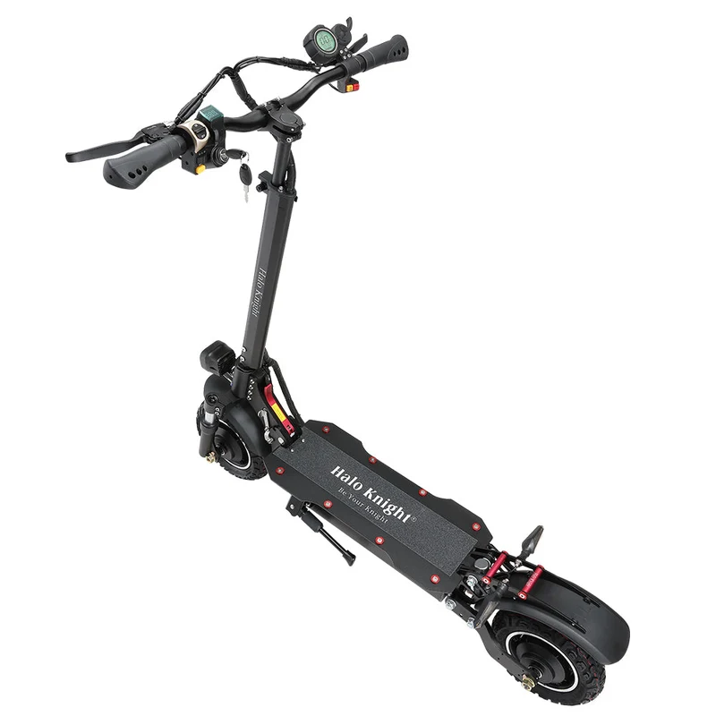 HALO KNIGHT T104 10" Off-Road Electric Scooter 2*1000W Motor 52V 21Ah Battery