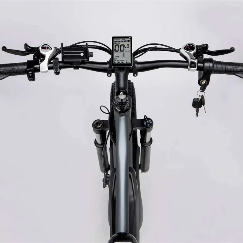 YVY E26 26" Fat Tires Mountain Electric Bike 1500W Motor 48V 15.6Ah Battery
