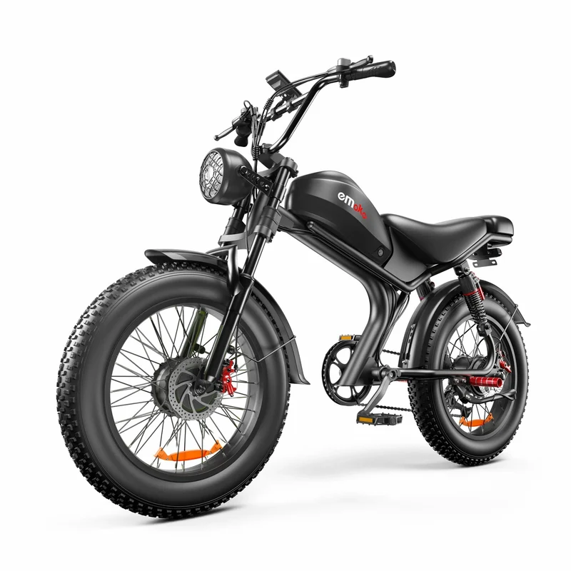 EMOKO C93 20" Fat Tire Electric Off-Road Bike 2000W Dual Motor 48V 23Ah Battery