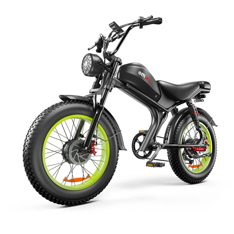 EMOKO C93 20" Fat Tire Electric Off-Road Bike 2000W Dual Motor 48V 23Ah Battery
