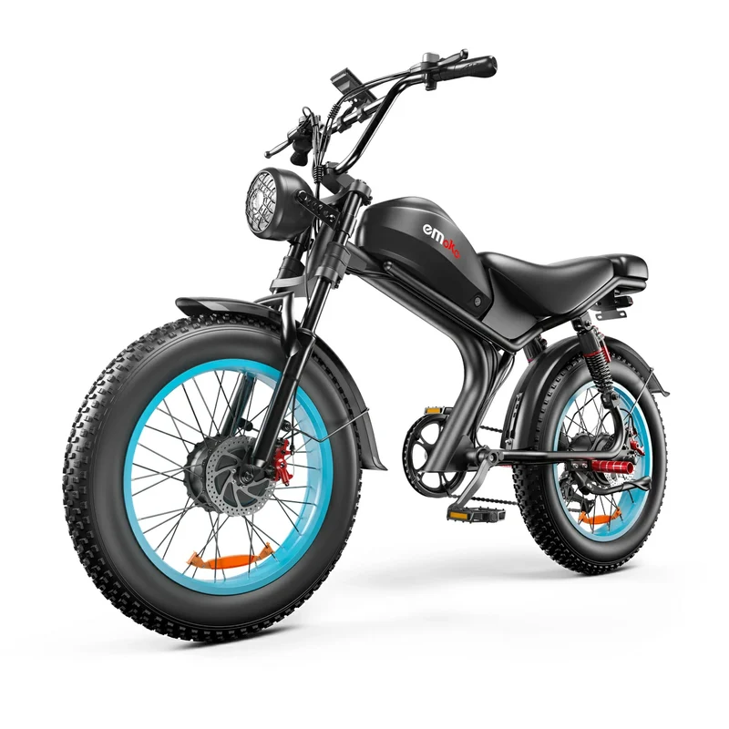 EMOKO C93 20" Fat Tire Electric Off-Road Bike 2000W Dual Motor 48V 23Ah Battery