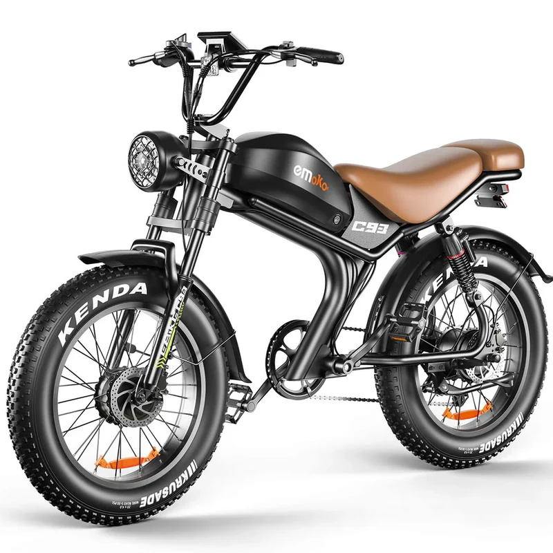 EMOKO C93 20" Fat Tire Electric Off-Road Bike 2000W Dual Motor 48V 23Ah Battery
