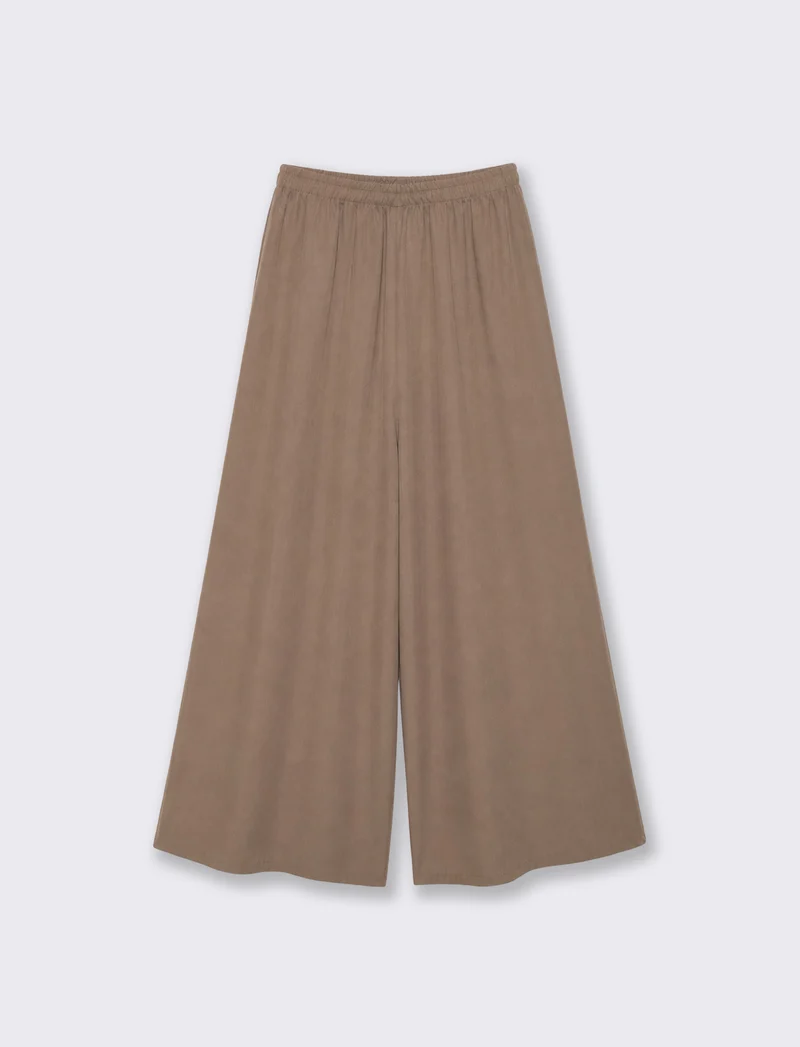 Pantalone ampio - Beige