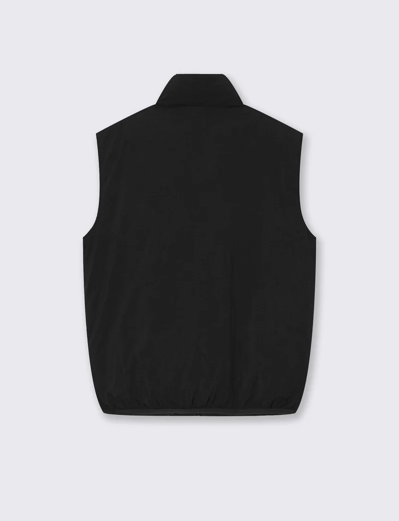 GIUBBOTTO BASIC SMANICATO - Nero