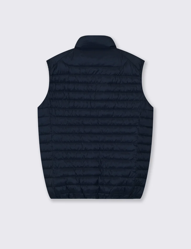 GIUBBOTTO GILET PIUMINO - Blu