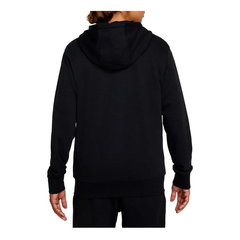Felpa FULL zip Con Cappuccio Mini Logo Garzata