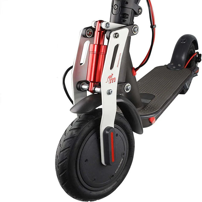 Ammortizzatore e sospensione MONORIM V4 (Black/Red) per monopattino elettrico XIAOMI M365/M365 Pro/1S/Pro 2/Essential
