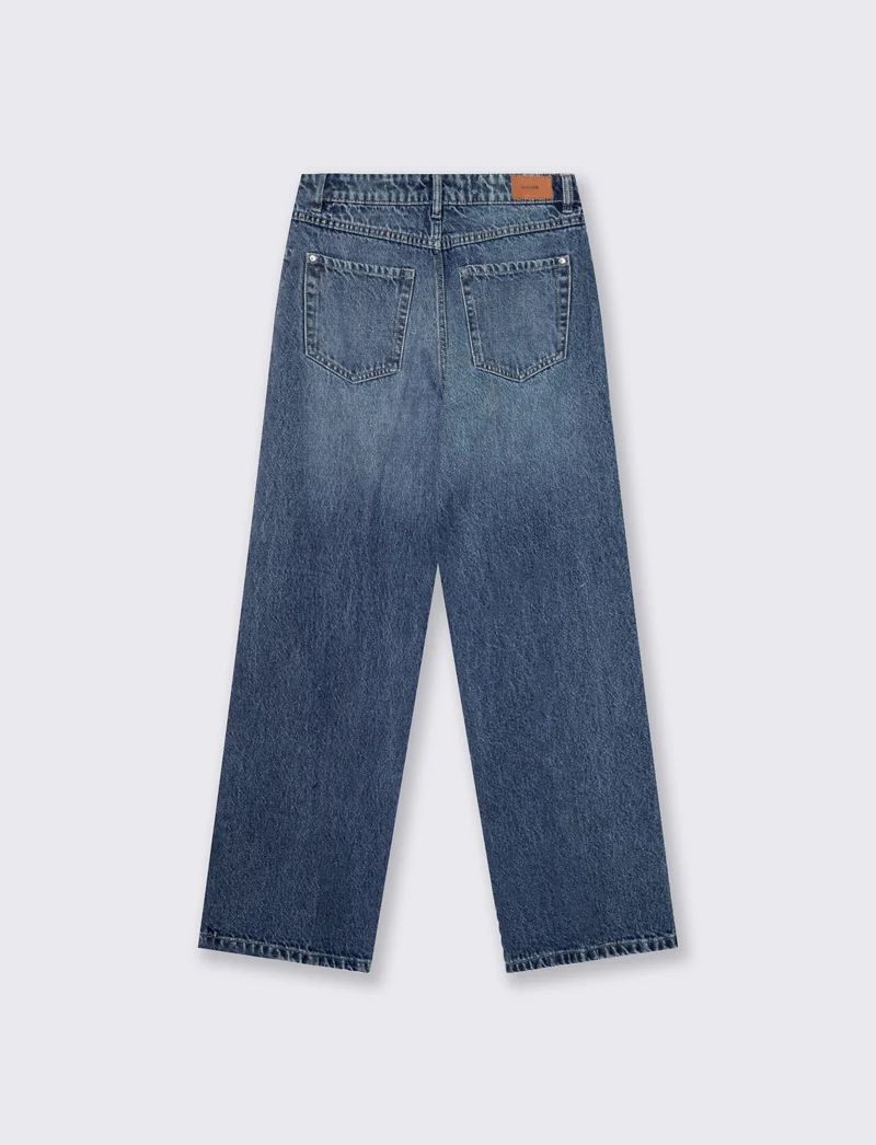jeans dritto - DENIM SCURO