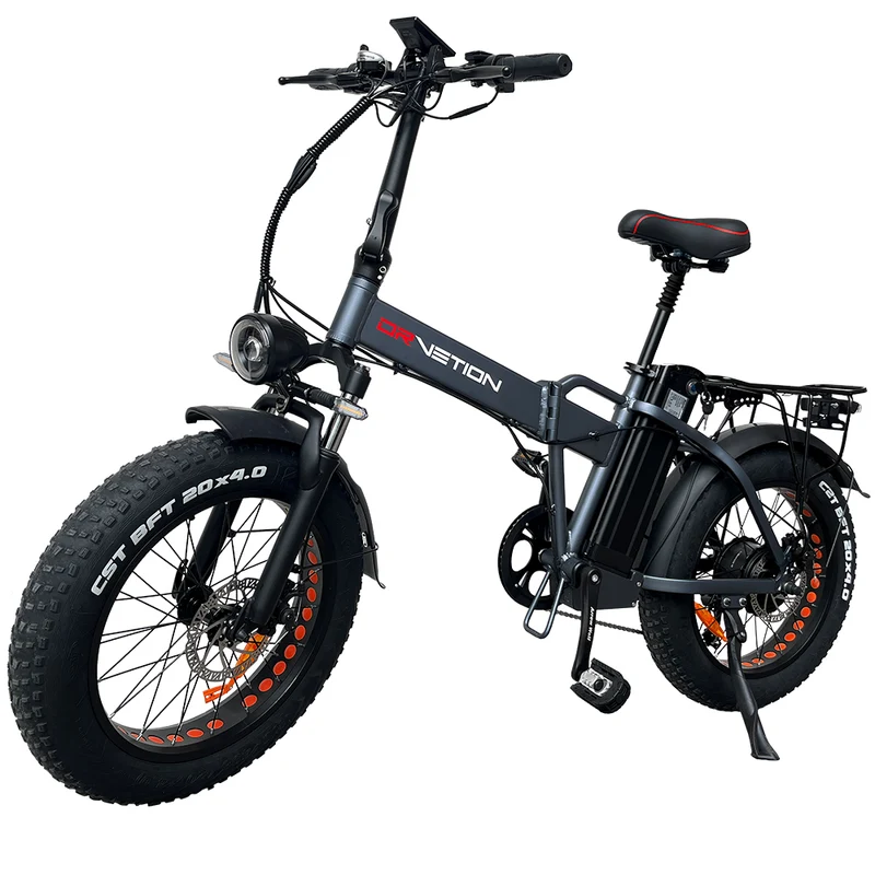 DRVETION AT20 20" Folding Electric Bike 750W Motor 48V 10Ah/15Ah/20Ah Samsung Battery