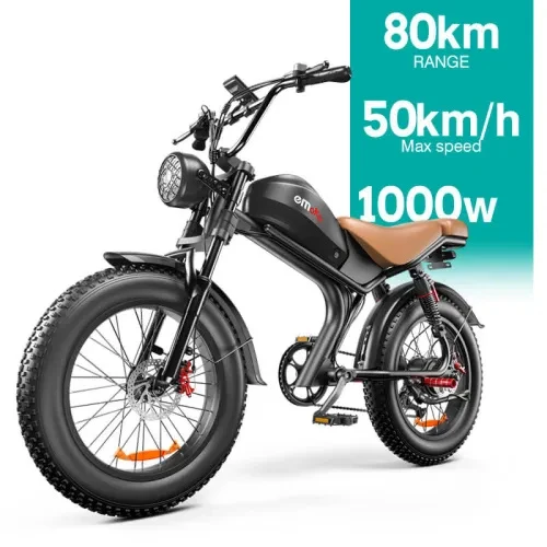 EMOKO C93 20" Off Road Electric Bike 1000w Motor 48V 20Ah Battery