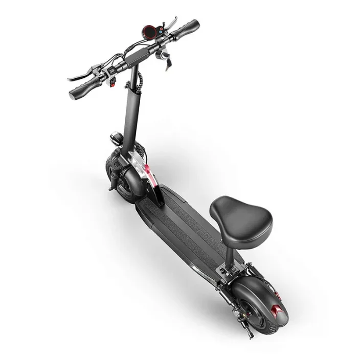 EMOKO HVD-3 10" Folding Electric Scooter 800w Motor 48V 15Ah Battery With Seat LED Light