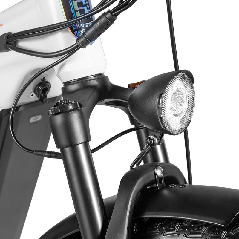 SHENGMILO MX06 26" Electric Off-Road Bike 500W Motor 48V 17.5Ah Battery