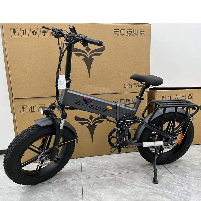 ENGWE Engine Pro 20" Fat Tire Folding Electric Bike MTB 750W Motor 48V 16Ah Battery