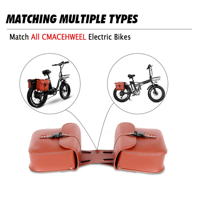 GLEERIDE Tail Pack Rear Seat Bag Parts For Electric Bikes
