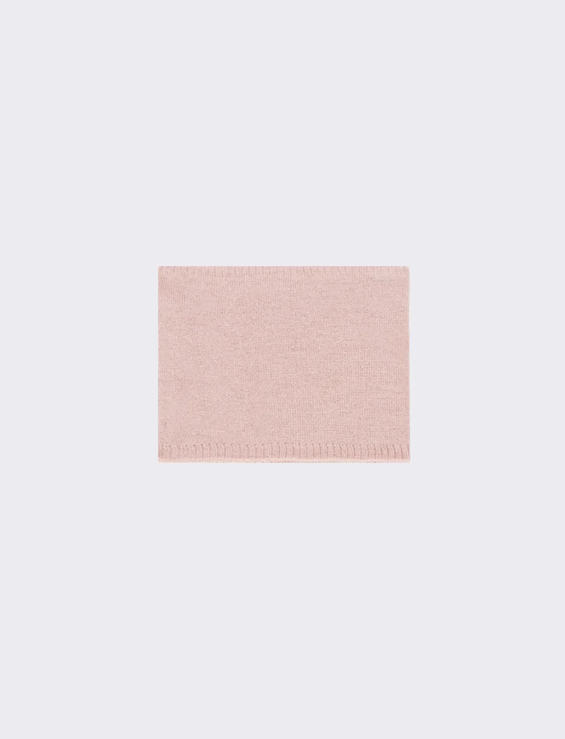 Collo bambina con lettera paillettes - var 3
