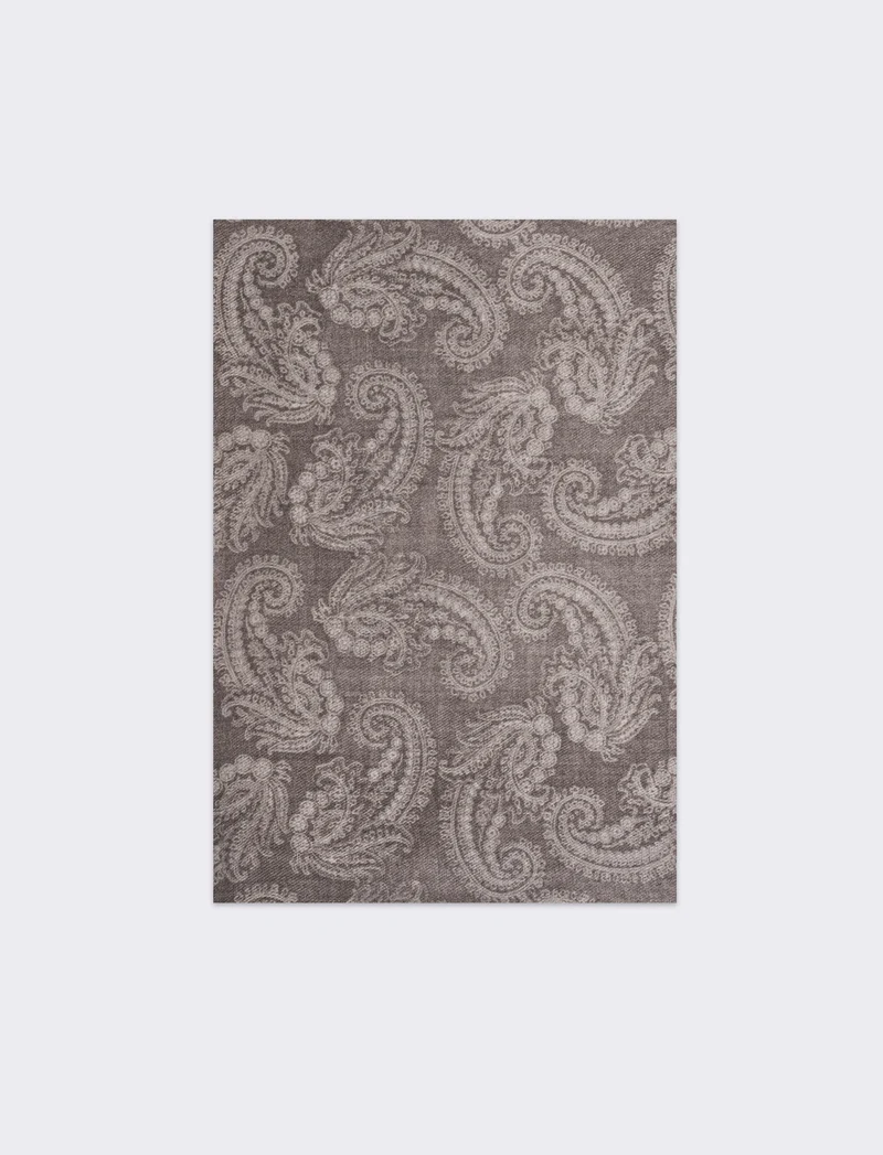 Foulard paisley donna - Nero