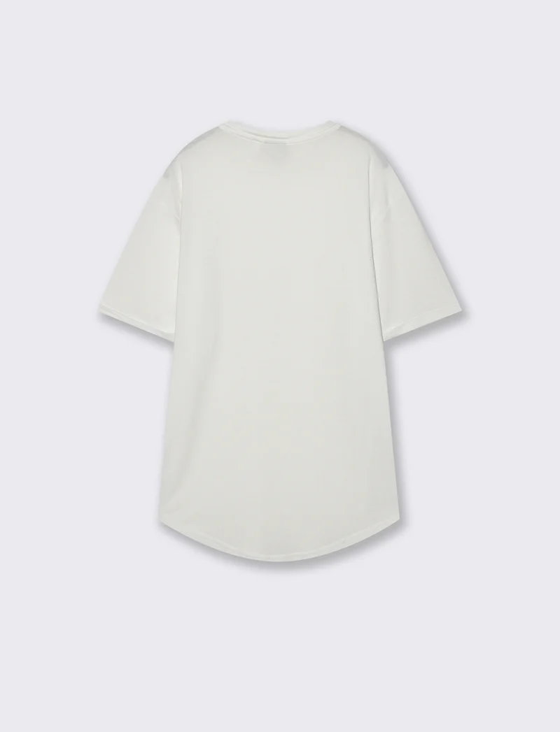 T-SHIRT LOOSE FIT - Bianco