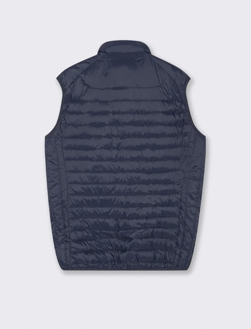 GIUBBOTTO GILET PIUMINO - Blu