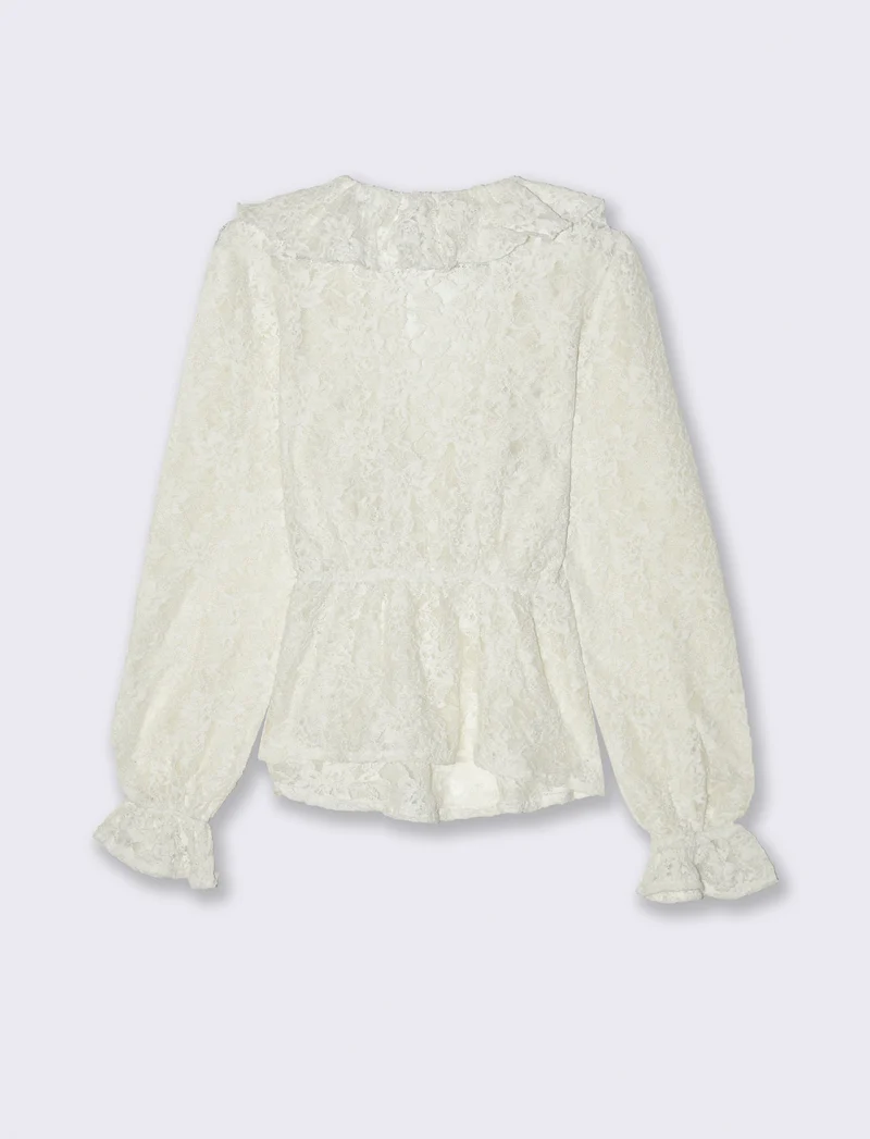 CASACCA CON ROUCHES - Avorio
