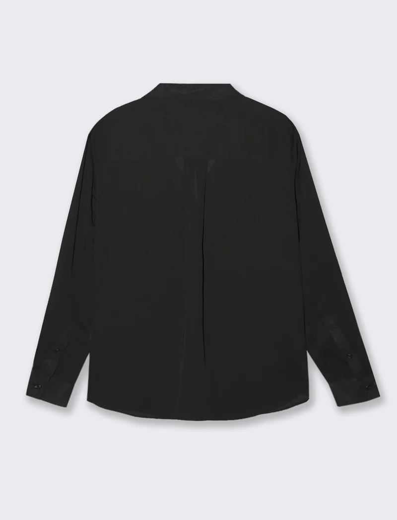 CAMICIA BASICA - Nero