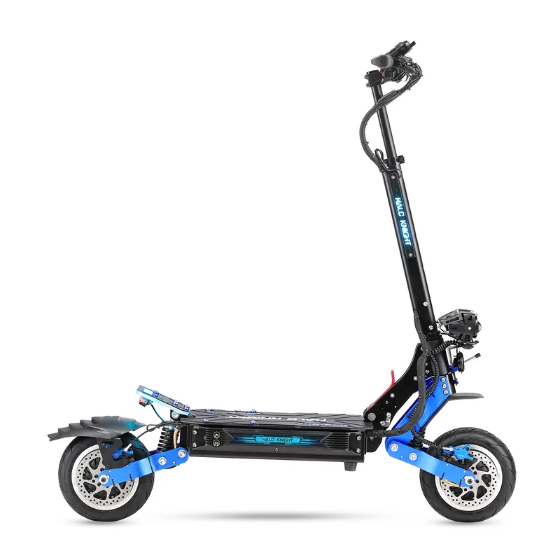 HALO KNIGHT T108 Pro 11" Off-Road Foldable Electric Scooter 2*3000W Motor 60V 38.4Ah Battery