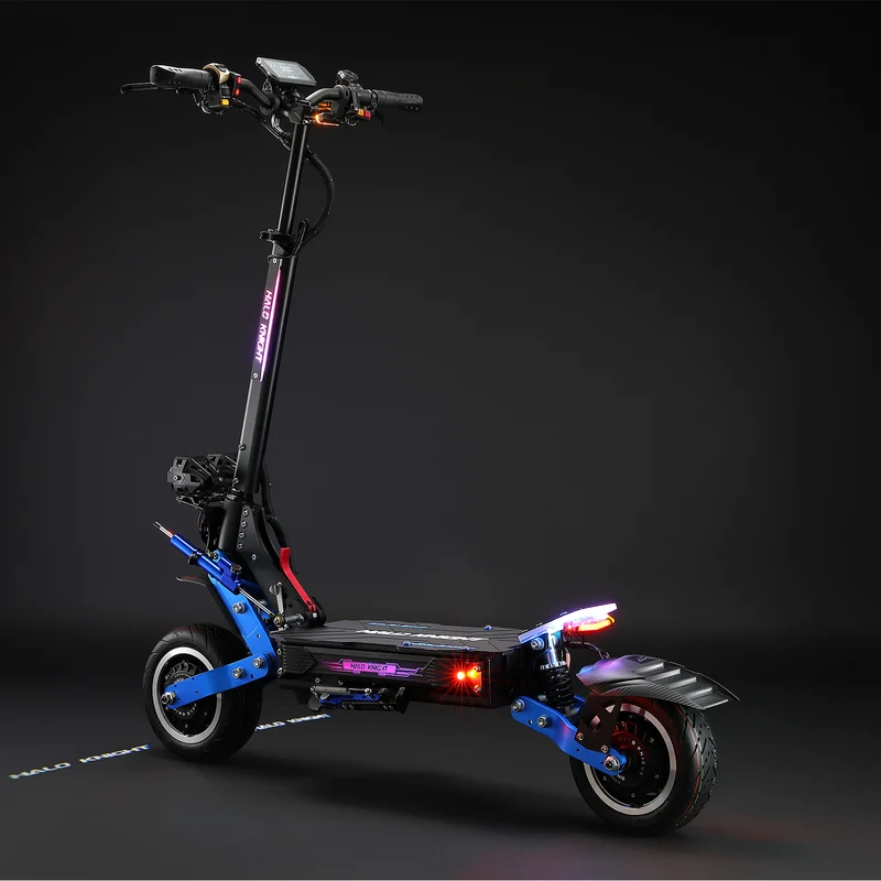 HALO KNIGHT T108 Pro 11" Off-Road Foldable Electric Scooter 2*3000W Motor 60V 38.4Ah Battery