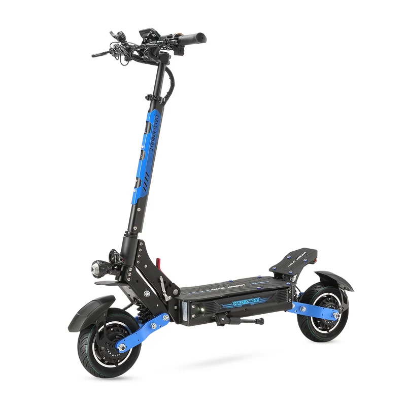 HALO KNIGHT T108(2025) 10" Foldable Electric Scooter 2400W Motor 52V 28.8Ah Battery