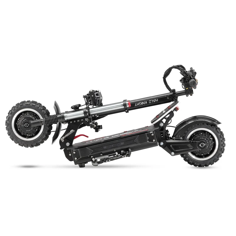 HALO KNIGHT T107 Pro (2025) 11" Foldable Electric Scooter 3000 W*2 Dual Motor 60V 38.4 Ah Battery