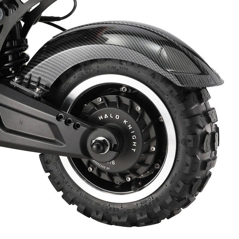 HALO KNIGHT T107 Pro (2025) 11" Foldable Electric Scooter 3000 W*2 Dual Motor 60V 38.4 Ah Battery