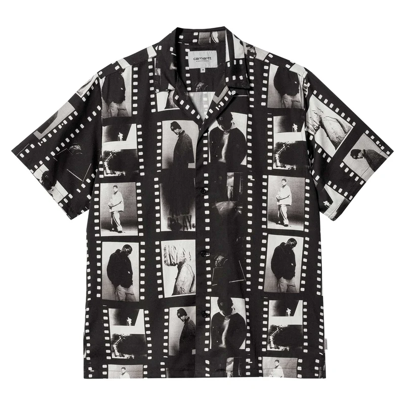 Camicia Maniche Corte Photo Strip