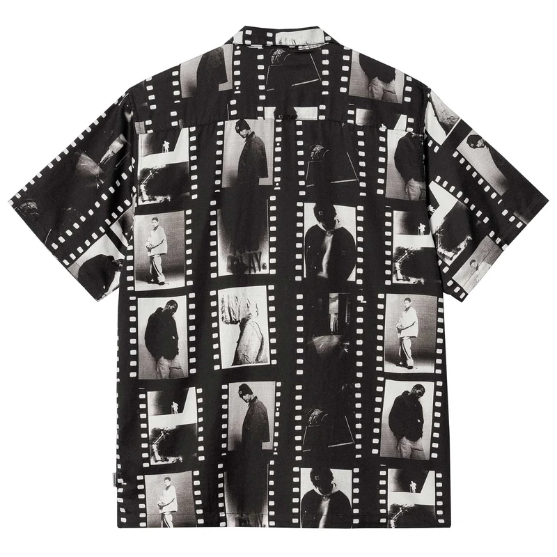 Camicia Maniche Corte Photo Strip