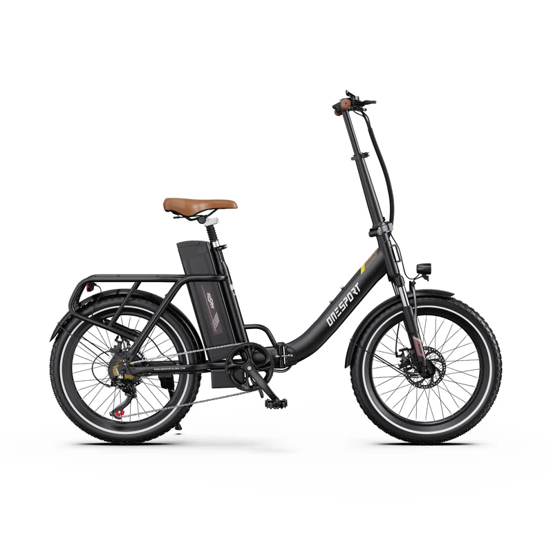 ONESPORT OT16-2 20" Folding Electric Commuter Bike 250W Motor 48V 17Ah Battery Support APP