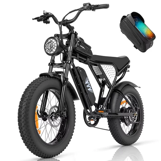 YVY C20Lite 20" Fat Tires Electric Bikes 1000W Motor 48V 15Ah Battery