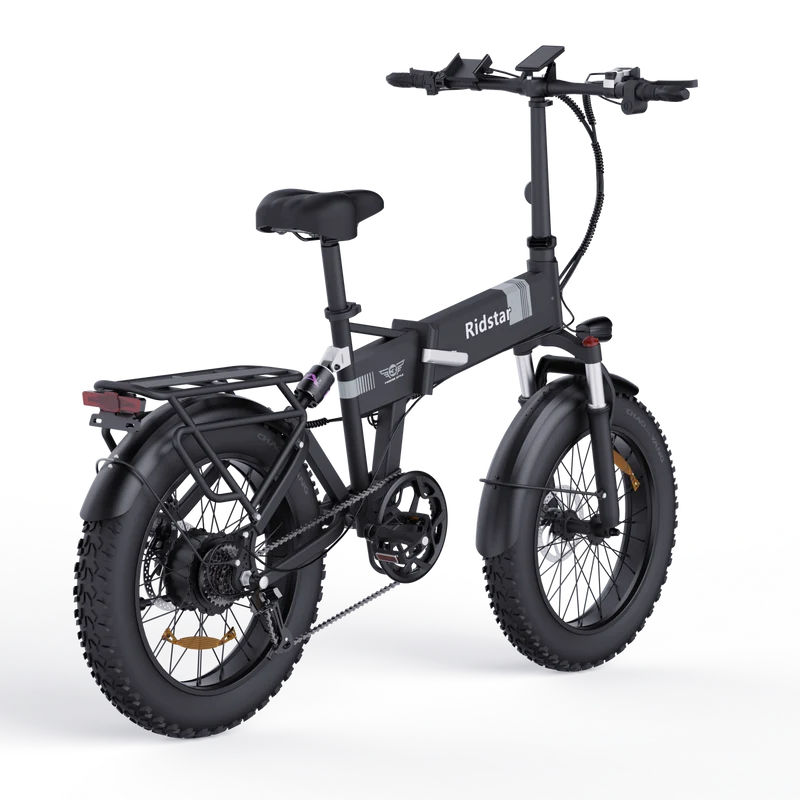RIDSATR H20 20" Foldble Electric Bike 1000W Motor 48V 15Ah Battery