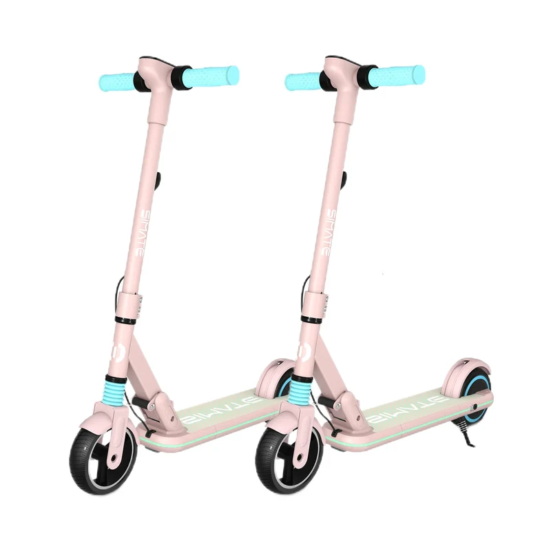 SIMATE S3 6.5" Kid＆s Foldable Electric Scooter 130W Motor 24V 2.5Ah Battery