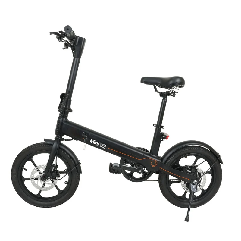 TWOFISH Mini V2 16" Folding Electric Bike 350W Motor 36V 7.5Ah Battery