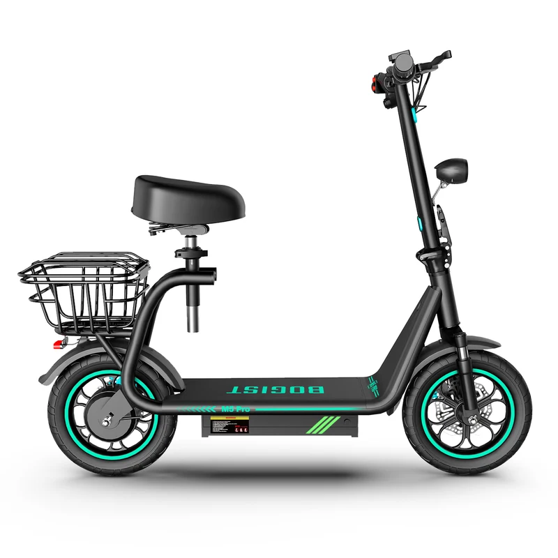 BOGIST M5 Pro 12" Seated E-Scooter 500W Motor 48V 13Ah Battery
