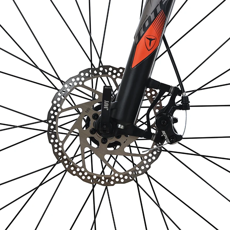TOTEM Volcano 27.5" Electric Mountain Bike with Fenders 500W Rear HUB Motor 48V 10.4Ah Battery