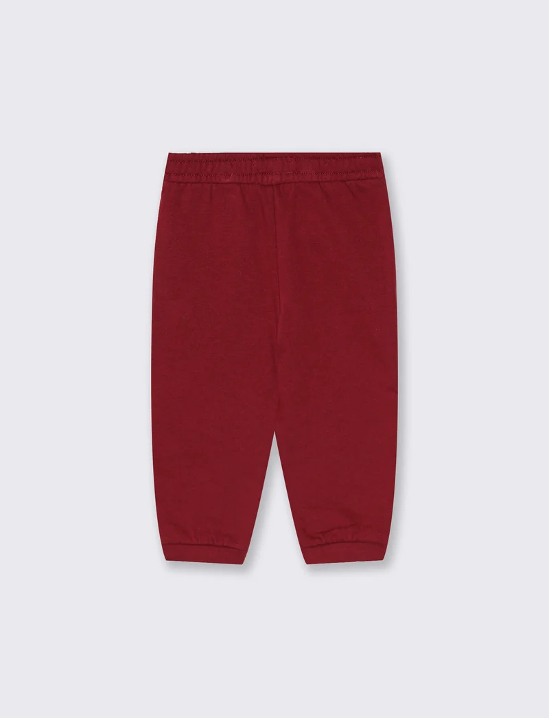 Pantafitness e Jogger in felpa casual - Bordeaux