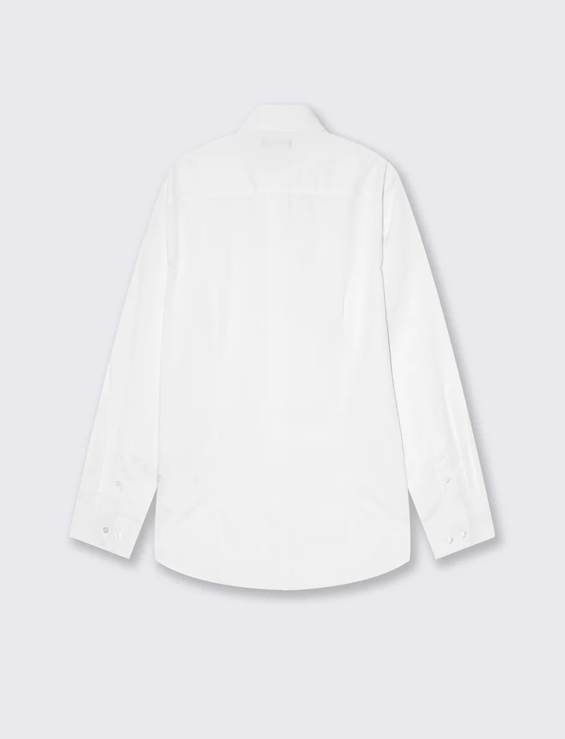CAMICIA BASIC REGULAR FIT EASY IRON - Bianco
