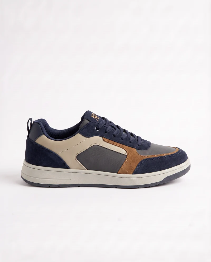 Sneakers blu multicolor per bambini - Grigio-blu