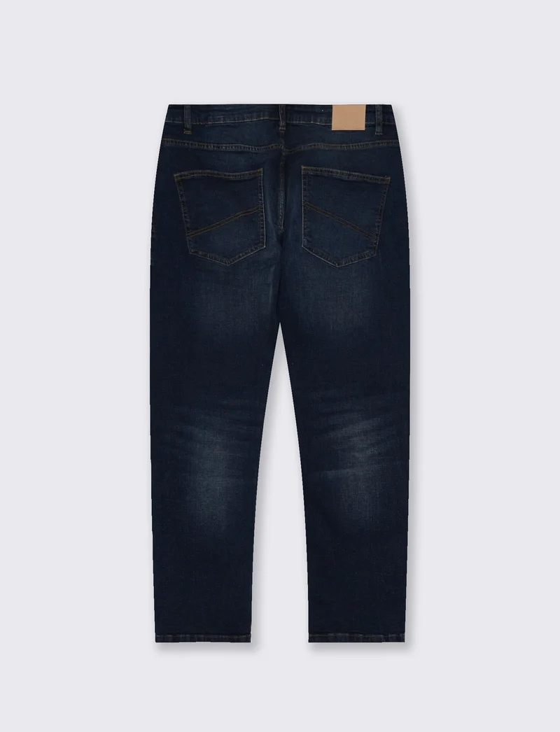 JEANS SLIM FIT BLU SCURO. - DENIM SCURO