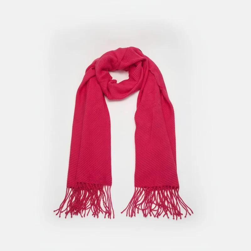 Foulard plissettato elegante - Rosa