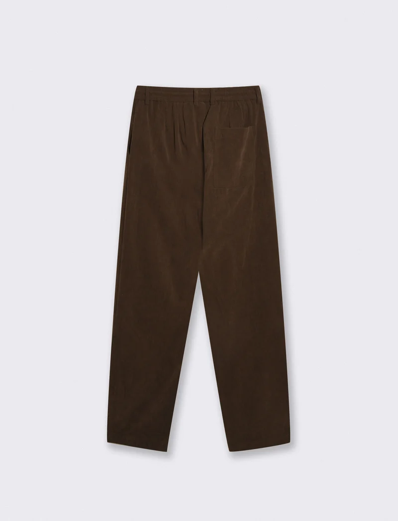 Pantaloni Jogger Velluto Easy Formal Fit Uomo - Verde kaki