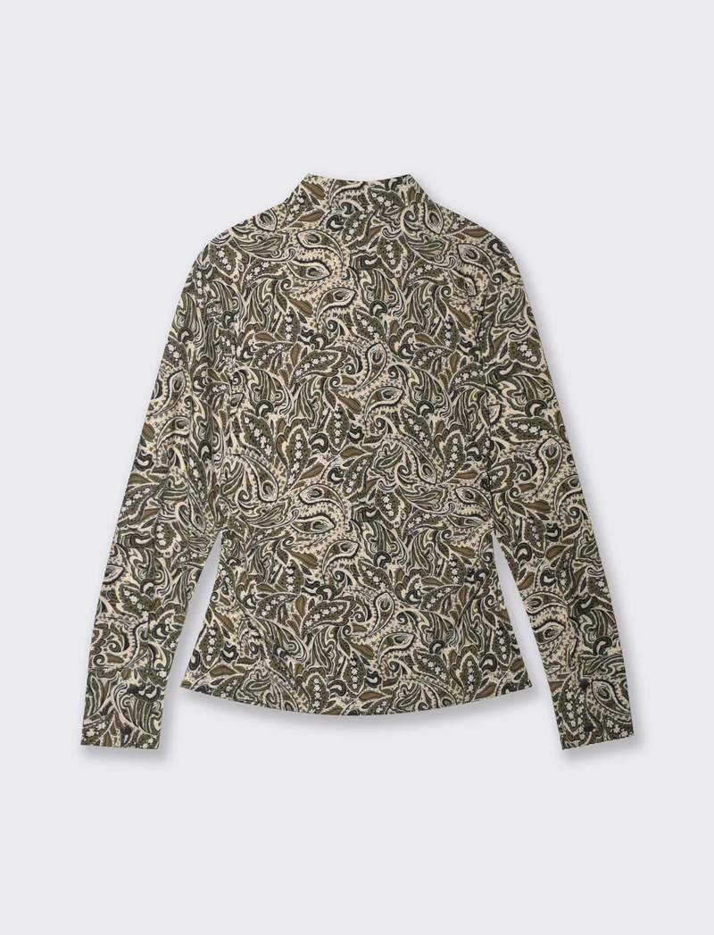 Camicia manica lunga con arriccio laterale - var 2
