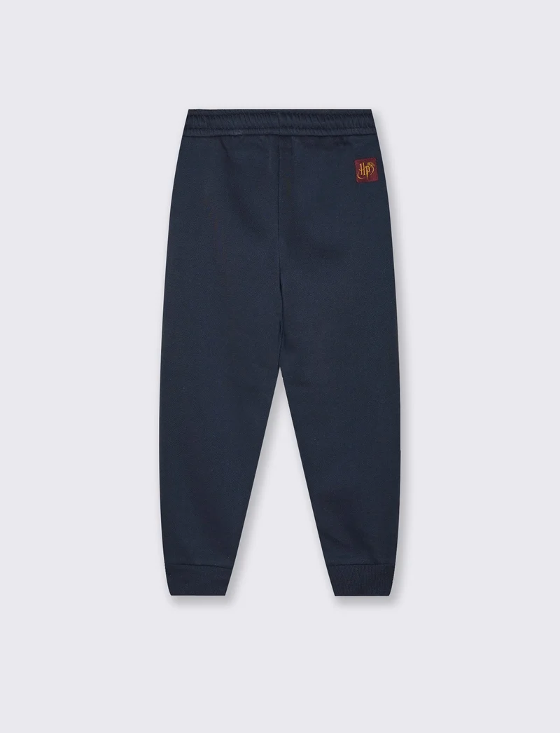 Jogger Harry Potter in cotone blu - Blu