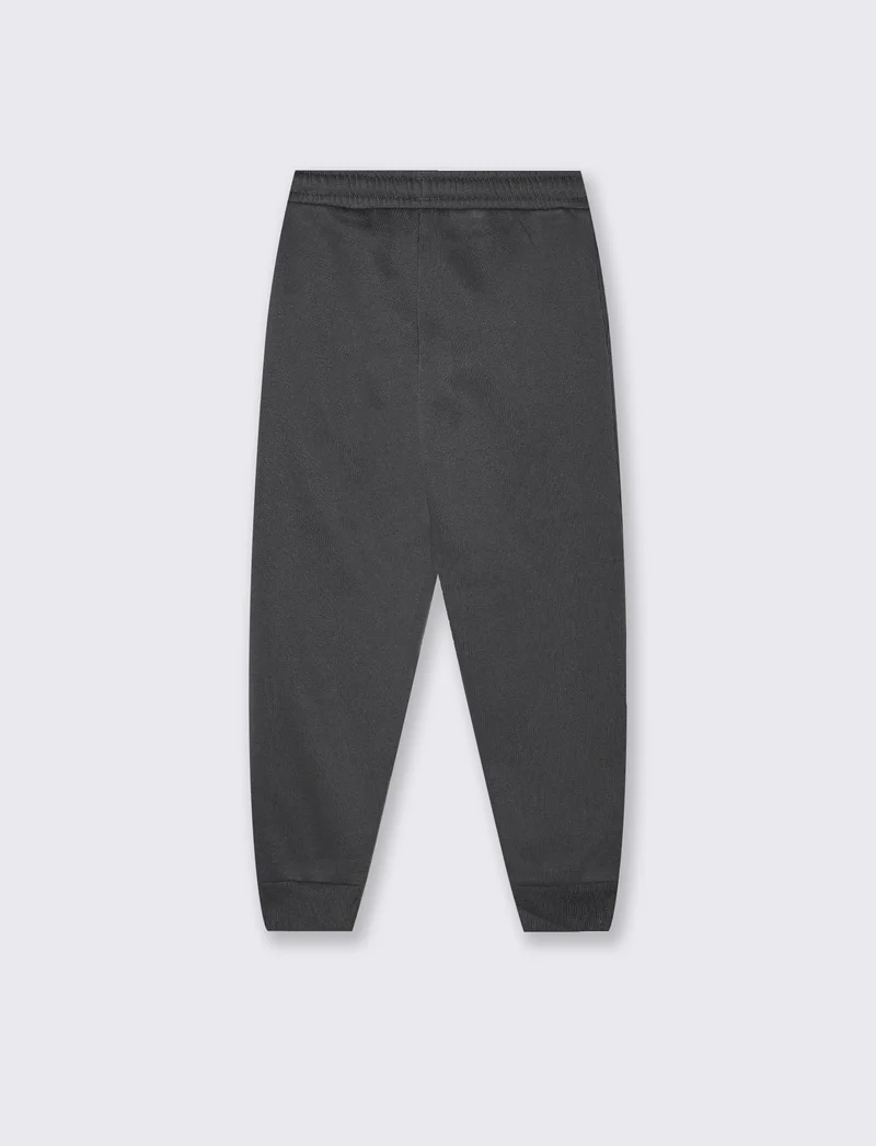 Jogger One Piece in cotone grigio piombo - Grigio piombo